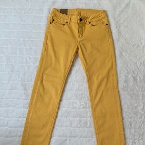 Mustard Yellow Cotton Urban Outfitters Brand-New Cotton Jeans